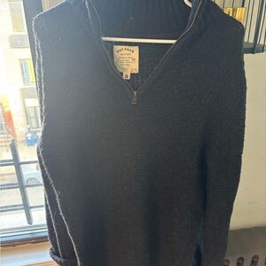 Fat Face Wool Dark Grey Sweater
